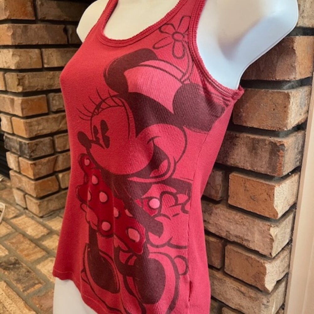 Womens Walt Disney Classic Vintage Minnie Mouse Tank Top - Picture 3 of 6